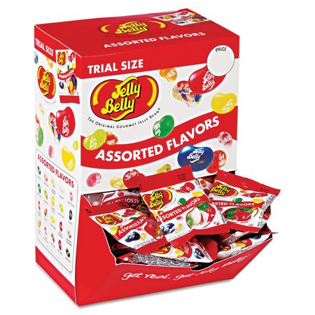JELLY BELLY Jelly Belly Jelly Beans, Assorted Flavors, 80 PK 72512